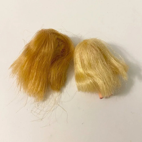 Vintage Liddle Kiddle Laffy Lemon Doll and Unmarked Miniature 2 Inch Doll - Picture 2 of 16